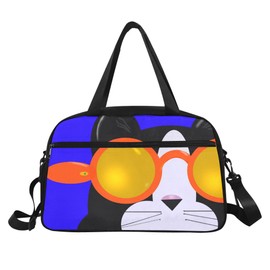 Cool Cat Tote Travel Bag w/Shoe Storage