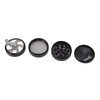 4 Layers Hand Crank Spices Grinder Zinc Alloy 60mm Manual
