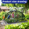 Pond Net Dome, 13x17ft Pond Cover Tent, Pond Netting for