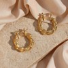 Women's Gold Hoop Earrings, Gold Hoop Earrings, Round Hoop Earrings,