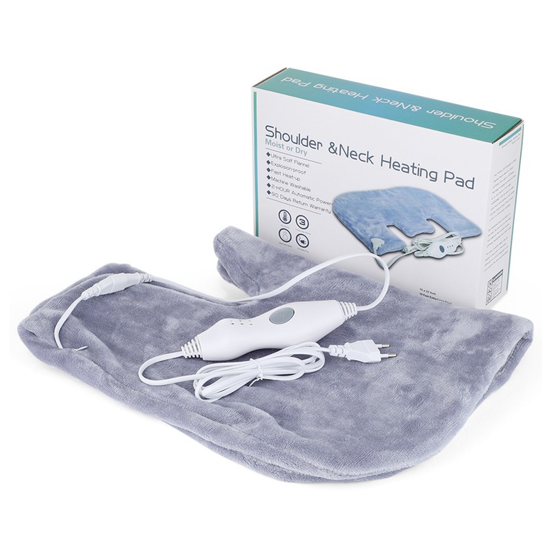 Heating Shoulder Pad 3 Levels Hot Compress Stress Relief Coral