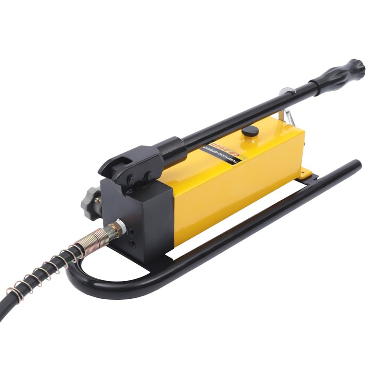 1500cc Manual Hydraulic Pump, w/High-Pressure Oil Pipe & Thickened Plunger,