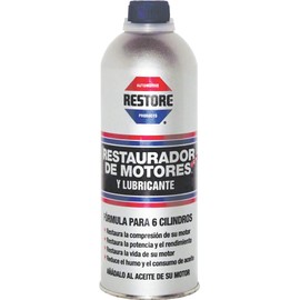 Restore Original restaurador de Motores y lubricante para Autos 6 Cilindros Ahorrador de Gasolina