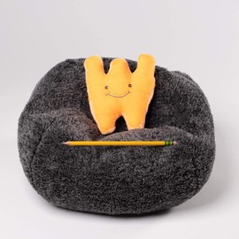 Alphapals Educational Plush Letter W - Tangerine Orange 4" Stuffed Alphabet - Machine Washable Toys - Perfect Learning Language Awareness & ABCs Recognition Gifts for Kids, 3, 4, & 5 Year Olds