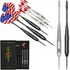 Professional Steel Tip Darts Set - Dart Board Darts Brass