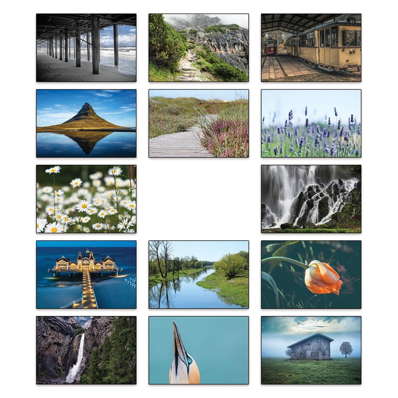 Landscapes Postcards - 100 Different Postcards…