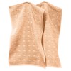 Möve Quadretti Guest Towel Set of 2 Terry Sand-Apricot Size