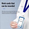 ID Card Voice Recorder AI Intelligent HD Noise Cancellation Voice