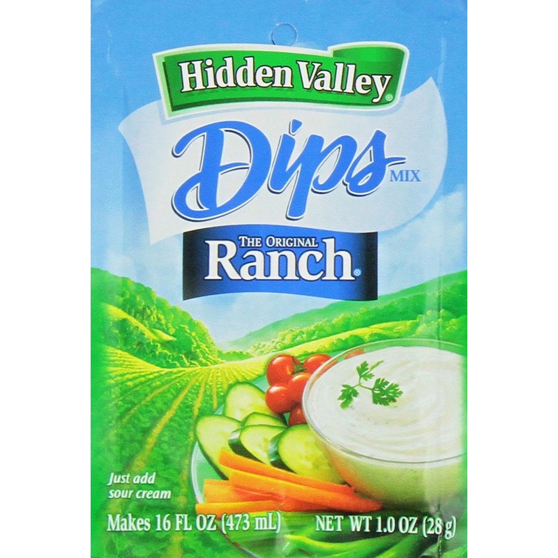 Hidden Valley the Original Ranch Dip Mix, 1 Ounce Packet