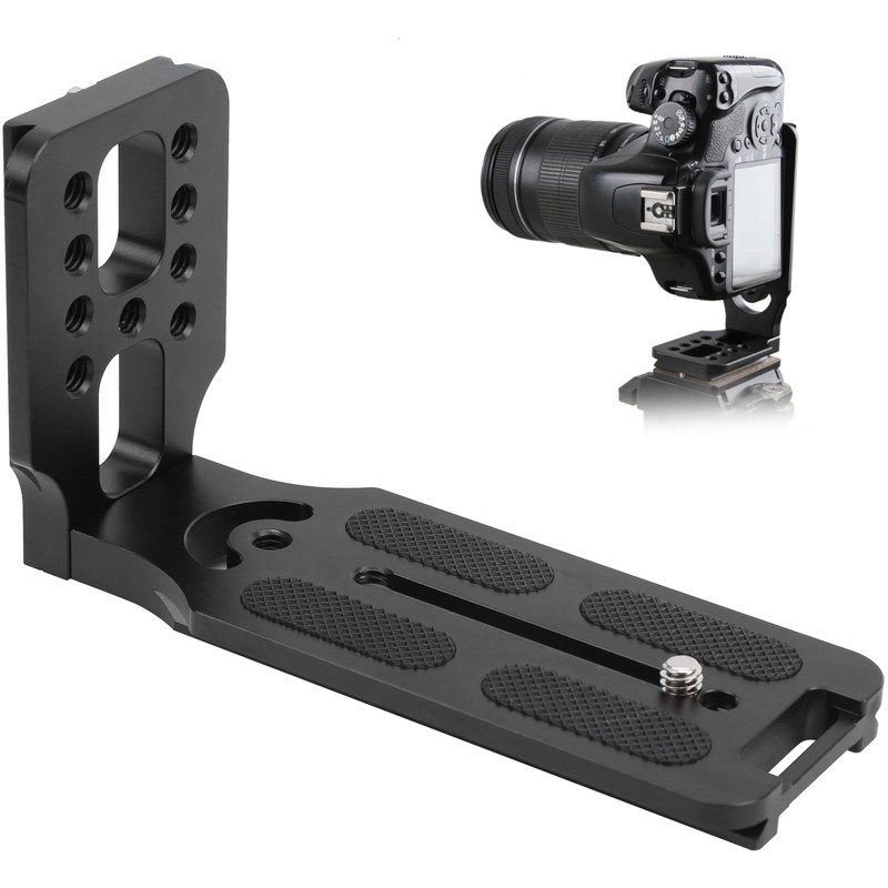 L13050 Aluminum Alloy Camera LShape Bracket Vertical Shooting Quick Release