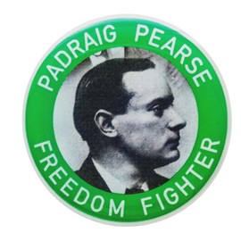 Padraig Pearse Freedom Fighter Enamel Pin Badge - Irish Republican 1916 Rising FlagSuperstore