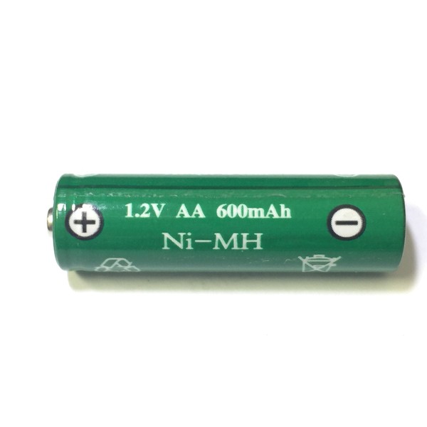 AA NiMh Ni-Mh 600 mAh 1.2v Rechargable Batteries Solar Light
