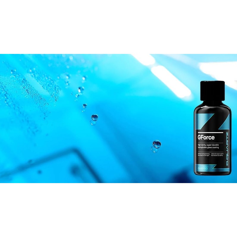CARPRO DQUARTZ GForce Glass Coating - Windshield & Window Rain