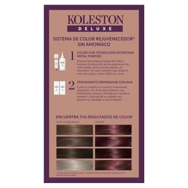 Koleston Deluxe Tinte Permanente Sin Amoniaco 463 Castaño Rosa | Crema, Coloración del pelo, Nutritivo, Realce del brillo, Sin amoníaco, Todo tipo de 
