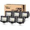 NAOEVO 4 Inch LED Pod Lights, LED Fog/Driving/Off Road Lights
