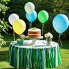 Green Gradient Tissue Paper Tassels 30pcs Streamers Party for Birthdays