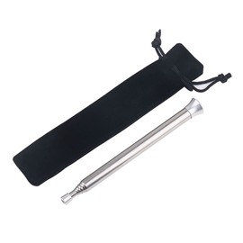 3Pcs Pocket Size Fire Bellows Tube, Collapsible Fire Blower Pipe Campfire Tool Survival Gear, Premium Stainless Steel Fire Bellowing Tube for Outdoor Camping Traveling Fireplace