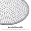 Ohtomber Shower Drain Hair Catcher - 4.72" 4PCS Stainless Steel