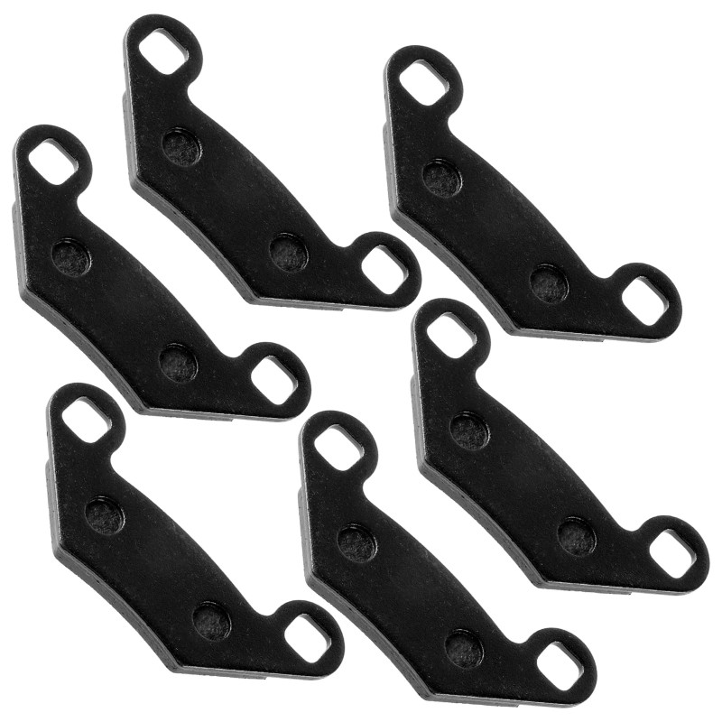 Caltric Front and Rear Brake Pads for Polaris Scrambler 850
