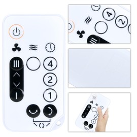 Neu Tischventilator Fernbedienung Ersatz für Woozoo leiser & tragbarer Tischventilator PCF-SC15T, Weiß, 5-Gang Globe Lüfter Fernbedienung