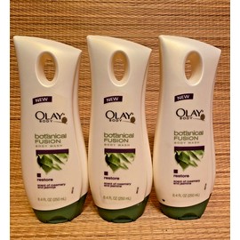 Olay 3OLAY Botanical FUSION BODY WASH Rosemary and Jasmine 8.4  OZ  DISCONTINUED RARE