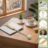 BambooMN 12.5 Inch Bamboo Wooden Metal Bongers for Stress Relief,