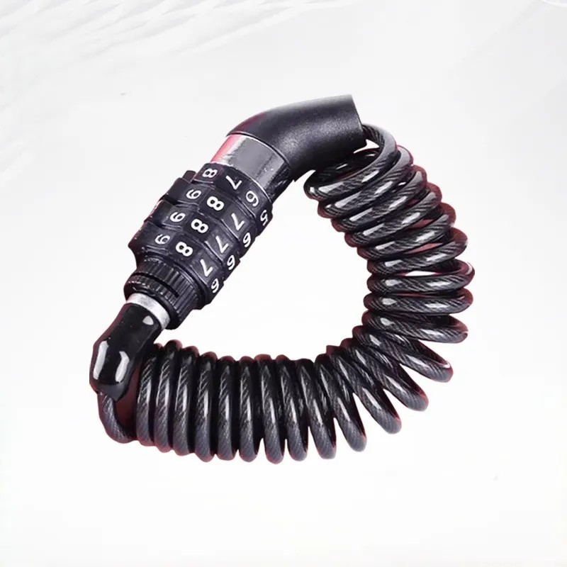 Candado Para Casco De Moto O Bici Con Combinación 4