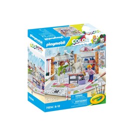 Playmobil 71514 Color: Dogs Salon, imaginative styling at the dog groomer's, with water-soluble markers and accessories, fun imaginative role play, artistic play sets suitable for children ages 6+