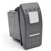 Carling Contura II OFF/ON/ON (3-position) Switch / lighted white lens