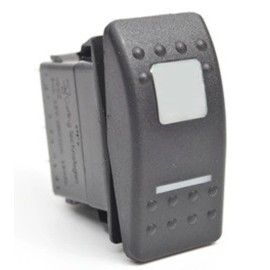 Carling Contura II OFF/ON/ON (3-position) Switch / lighted white lens 12V 20amp