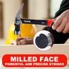 Meiwaltee 20 oz Heavy Duty One-piece Forged Hammer, Straight Claw