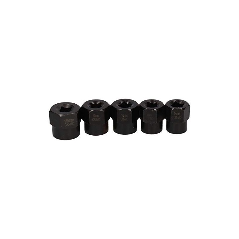 5pc Damaged Bolt Nut Remover Extractor Twist Sockets 14mm –