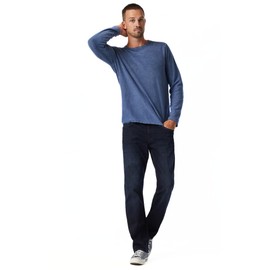 Mavi Men's Matt Mid Rise Straight Leg Jeans - Relaxed Fit Denim Jeans - Comfortable Fit, Stylish Jeans for Men - Machine Washable, Rinse Brushed Nashville - Ink Williamsburg - 32W x 32L