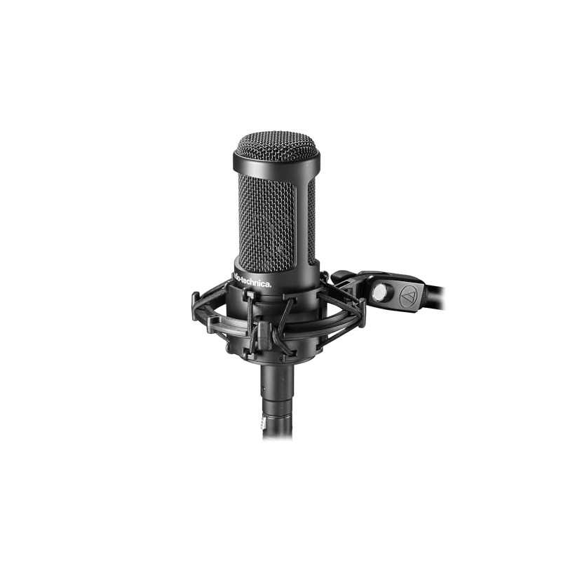 Audio-Technica Micrófono Condensador, Negro (AT2035), Micrófono, Negro, 0