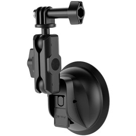 TELESIN Universal Suction Cup Holder with Phone Holder and Action Camera Mounting TE-SUC-012