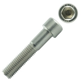Eisenwaren2000 Cylindrical Screws with Hexagon Socket M10 x 70 mm (Pack of 2) – Cylinder Head Screws ISO 4762 – DIN 912 – Threaded Screws – Stainless Steel A2 V2A – Rust-Free