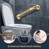 2 Pack 500mm 20inch Grab Bar Rail, 304 Stainless Anti