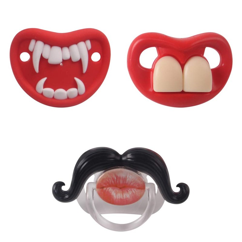 Funny Pacifiers for Babies, Newborn Pacifier 0-6-12-18 Months, Infants Pcifiers