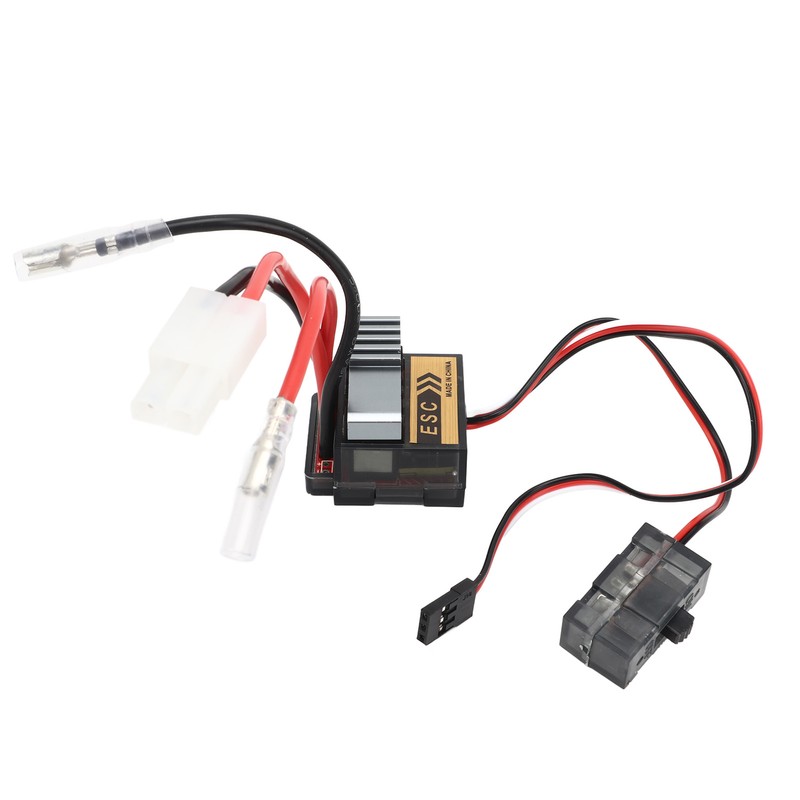 RC Brushed Motor ESC Kit External Carbon Brush Waterproof 540