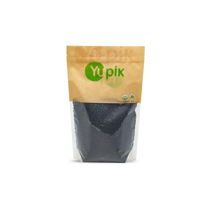 Yupik Organic Ancient Black Rice, 2.2 lb (35.2 oz), USDA