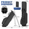 5 Way Golf Stand Bag with Full Length Dividers, Lightweight