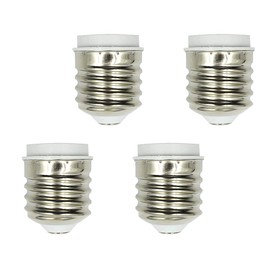 Tsnamay Mogul Socket E39/E40 to Medium Screw E26 E27 Socket Adapter Base E39 Adapter Reducer Converter PBT-4 Pcs