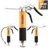 Grease Gun, 8000 PSI Heavy Duty Professional Pistol Grip Grease