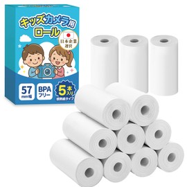 Kids Camera Toy Camera Digital Camera for Kids Instant Camera Refill Print Paper Photo Printer Thermal Paper Roll Print Roll Printer Paper 57Φ25mm 57*25mm (5)