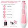 AXIDUN-Lima de uñas bebe, Cortaúñas para bebe eléctrico, Pulidor de