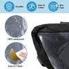 Bolsa térmica aislada, reutilizable de 30 latas, bolsa aislada suave,