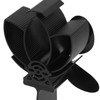 Stove Fan Rust Resistant Effective Practical Quiet Automatic Operation Heat