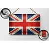 Tin Sign Flag 18 x 12 cm United Kingdom Metal