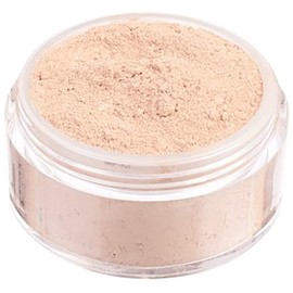 Neve Cosmetics High Coverage Mineral Foundation Powder Opaque, Suitable for Normal to Oily Skin, Dark Warm