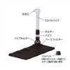 ジェックス GEX AQUA FILTER マルチベースフィルター S 薄型スリム設計 底面式フィルター